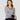 Colorblock V-Neck Rib Tunic Sweater