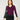 Colorblock V-Neck Rib Tunic Sweater
