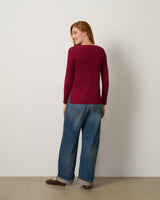 Textured Stitch Tunic Sweater