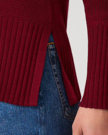 Minimalist Midweight Tunic Sweater