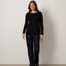 Textured Stitch Tunic Sweater