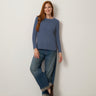Textured Stitch Tunic Sweater