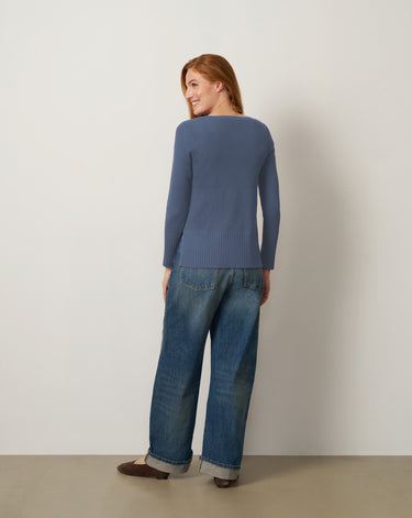 Textured Stitch Tunic Sweater