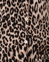 Leopard Crewneck Cardigan