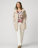 Floral Crewneck Cardigan