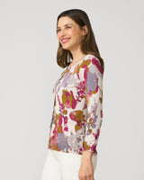 Floral Crewneck Cardigan
