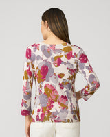 Floral Crewneck Cardigan