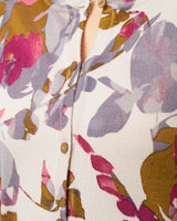 Floral Crewneck Cardigan