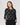 Argyle Crewneck Cardigan Jet Black & Snow White Argyle