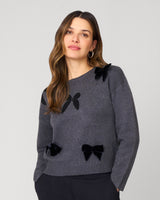 Cropped Bow Sweater
