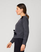 Cropped Bow Sweater