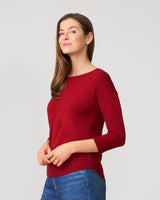Apple Drop Shoulder Tunic Sweater