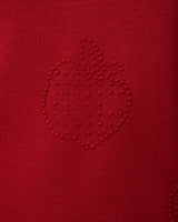 Apple Drop Shoulder Tunic Sweater