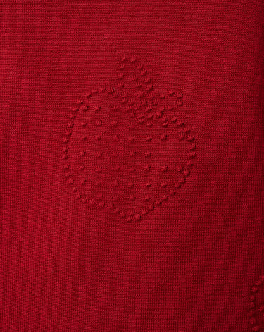 Apple Drop Shoulder Tunic Sweater