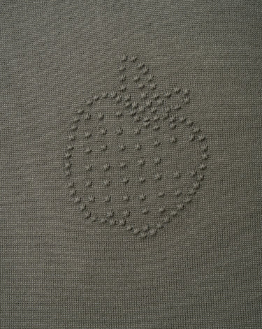 Apple Drop Shoulder Tunic Sweater