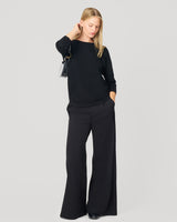 Ribbed Dolman Sweater with Hotfix Detail