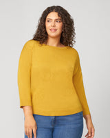 Fall Drop Shoulder Tunic Sweater