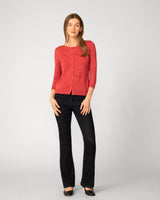 Cherry Stitch Button Cardigan