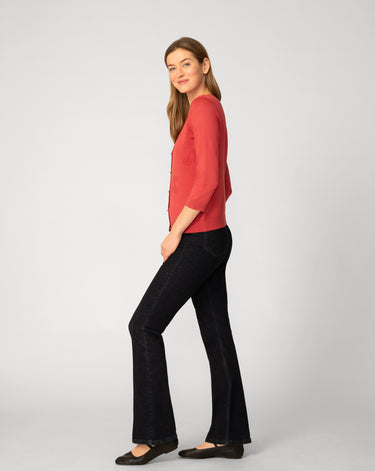 Cherry Stitch Button Cardigan