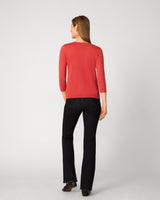 Cherry Stitch Button Cardigan