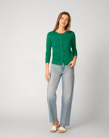 Watermelon Stitch Button Cardigan