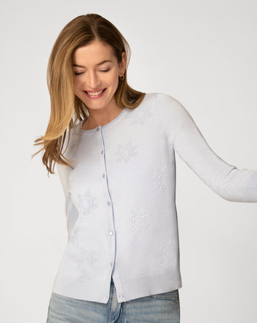 Sun Stitch Button Cardigan