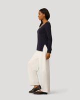 Varsity Trim V-Neck Sweater