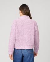Cozy Relaxed Turtleneck Sweater with Soft Heathered Texture