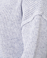 Cozy Relaxed Turtleneck Sweater with Soft Heathered Texture