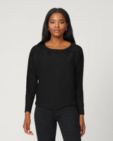 Floral Hotfix Dolman Sweater