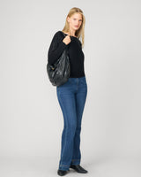 Floral Hotfix Dolman Sweater