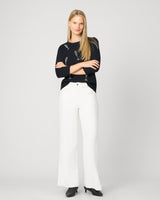 Champagne Flute Sweater with Hotfix Embellishments