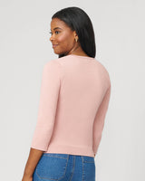 Textured Heart Knit Cardigan