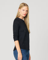 Textured Heart & Bow Knit Top