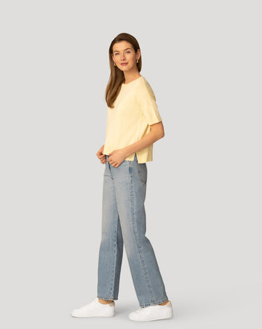 Textured Short Sleeve Sweater