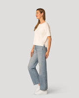 Textured Short Sleeve Sweater