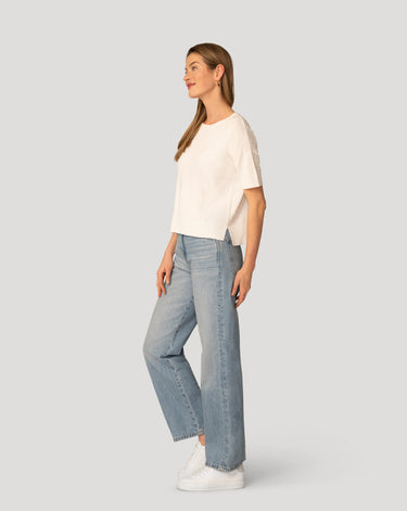 Textured Short Sleeve Sweater