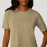 Textured Short Sleeve Sweater