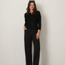 Scalloped Rib Trim Cardigan
