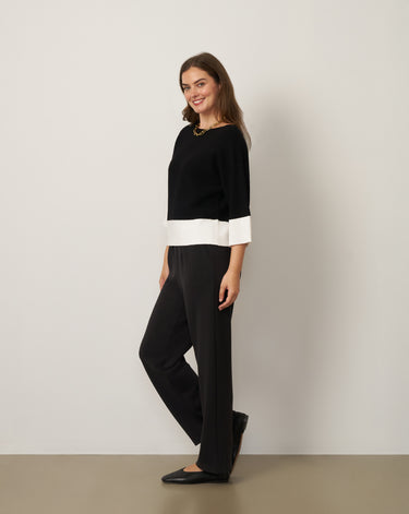 Colorblock Dolman Sweater