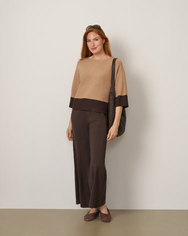 Colorblock Dolman Sweater