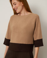 Colorblock Dolman Sweater