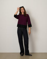 Colorblock Dolman Sweater