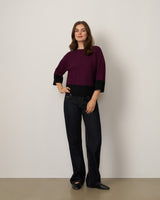 Colorblock Dolman Sweater