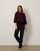 Colorblock Dolman Sweater