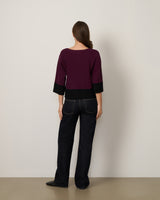 Colorblock Dolman Sweater