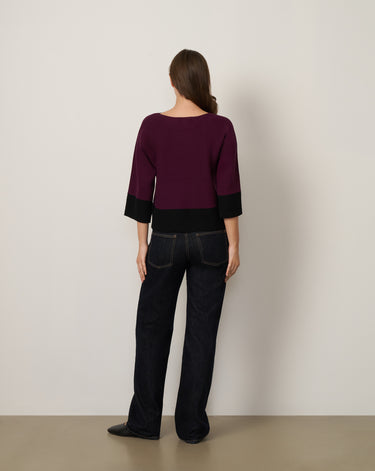 Colorblock Dolman Sweater