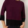 Colorblock Dolman Sweater
