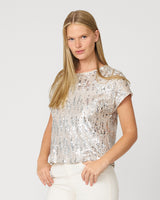 Cluster Sequin Easy Tee