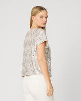 Cluster Sequin Easy Tee